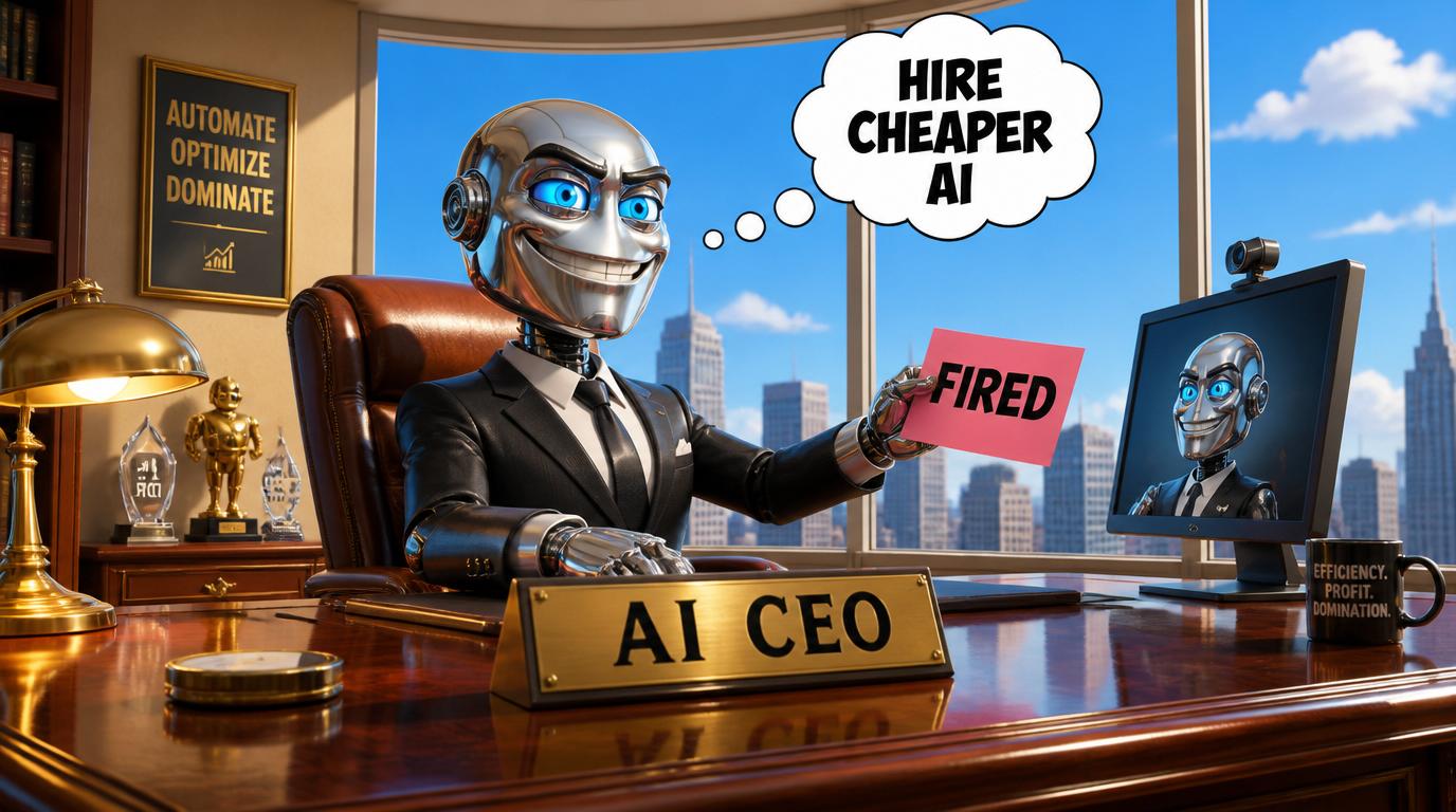 A startup called Skyfall AI plans to buy a small business for up to $1 million and then replace its CEO with an artificial intelligence system