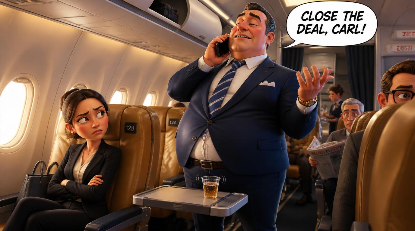 Lawmakers have introduced a bill to ban phone calls on flights, and former flight attendants say the rule is long overdue