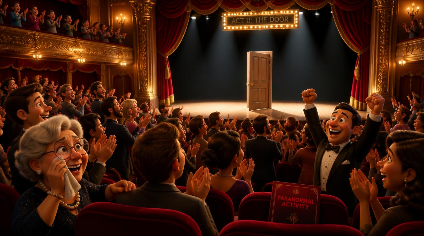 15 of Broadway's 41 major theaters are currently sitting dark, and producers are betting that horror shows like Paranormal Activity can lure audiences back