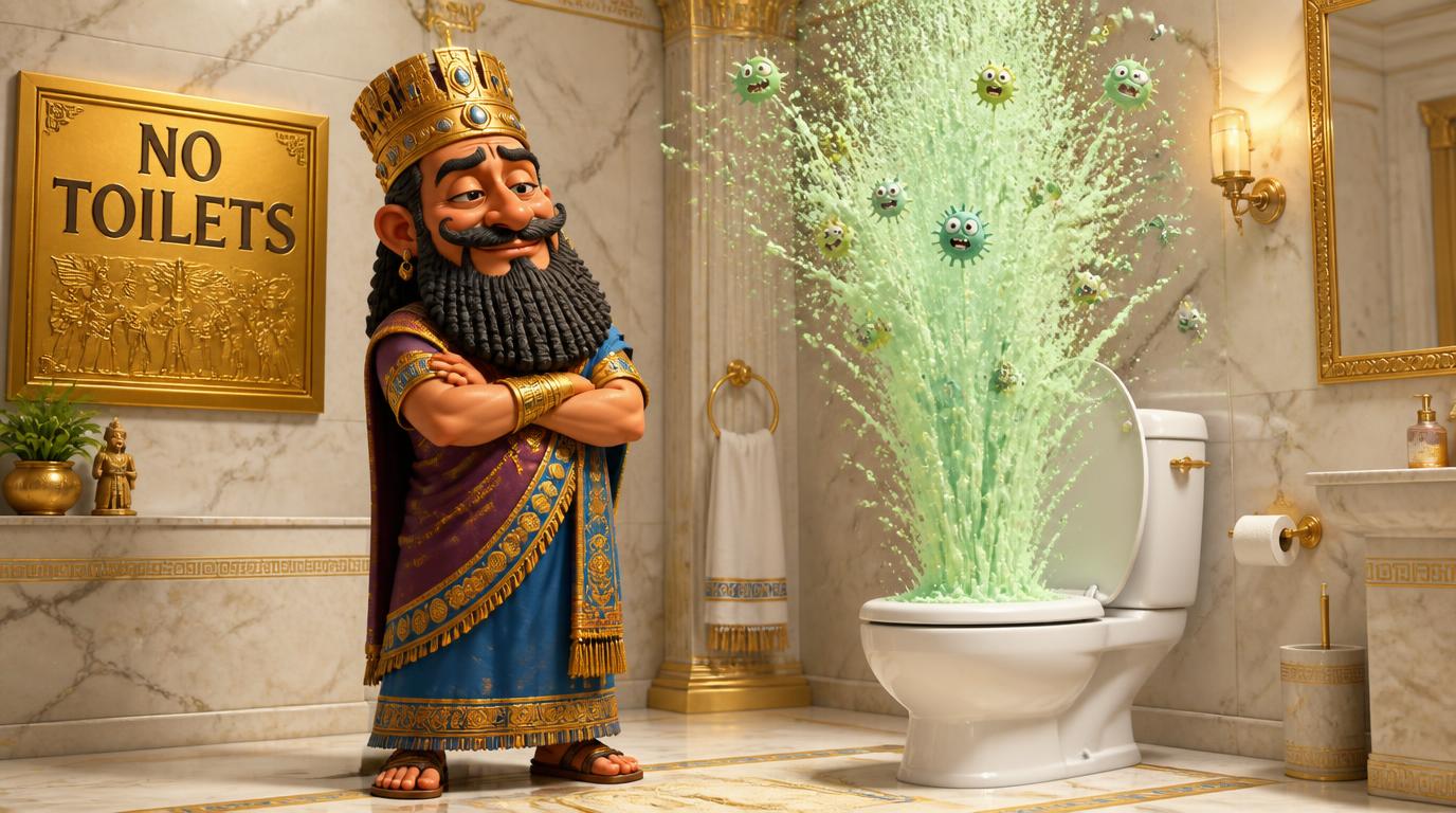 Researchers say flushing a toilet sends a spray of microbes up to breathing height, raising new questions about bathroom hygiene and toilet design.