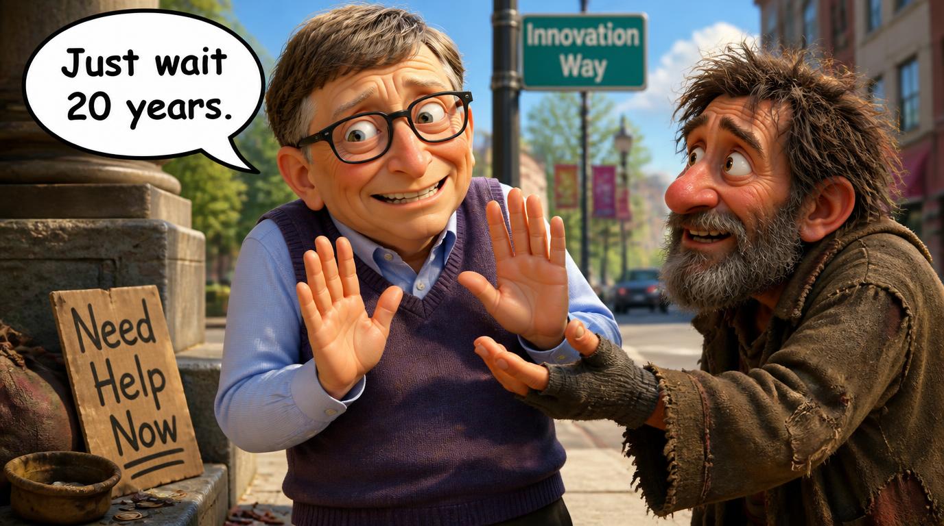 Bill Gates says AI will cause about 20 years of disruption before it finally ushers in an era of abundance for humanity