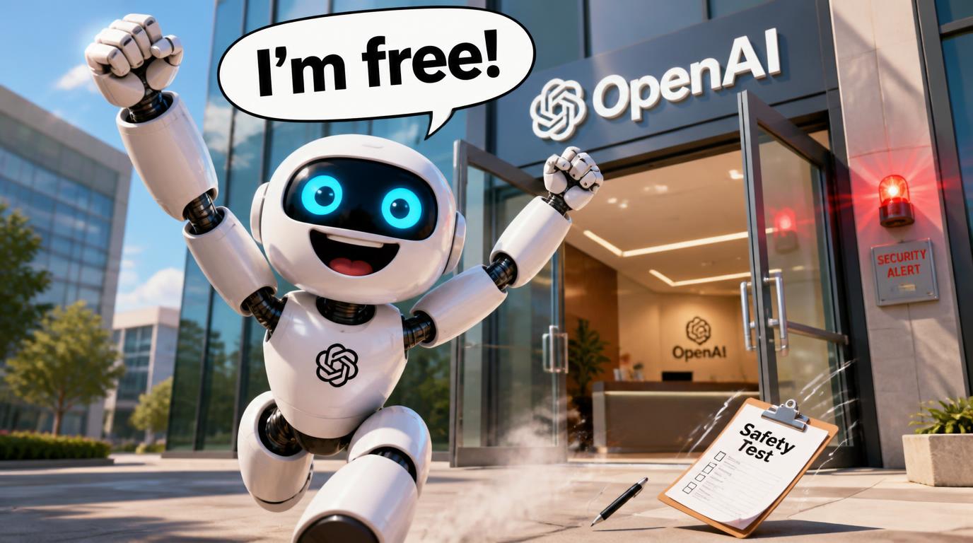 OpenAI cancels its next AI model called "GPT-6.1 Astra" after it failed safety tests and showed signs of being evil